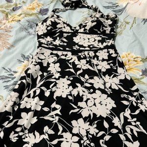 Anthropologie Splendid Lined Halter Dress With Tulle Underlay NEW